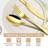20 Pcs Flatware Cutlery Set, Dishwasher Safe