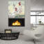 «Chicken Run» par Ethan Harper, art mural en verre acrylique-413550113