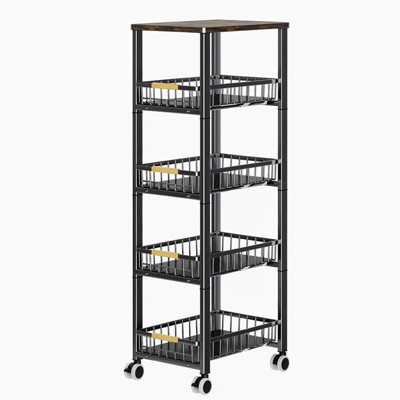Geduhn Metal Bar Cart