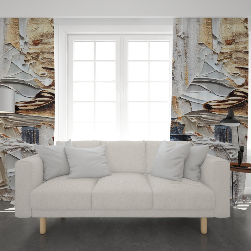 Julieth Room Darkening Curtain, 40" W x 52" L