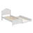 Wood Platform Bed With Headboard