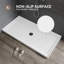 L 60 po x l 30 po, bac de douche en acrylique avec bonde centrale, conception antidérapante; Comprend un ensemble de bonde-132008076-132008077