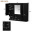 Armoire de rangement murale 35 po x 28 po-1445869239