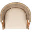Tabouret de comptoir en bois massif Carneshia