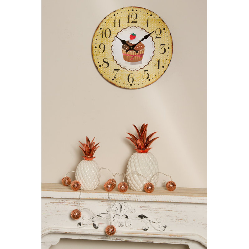 Racine Wood Wall Clock