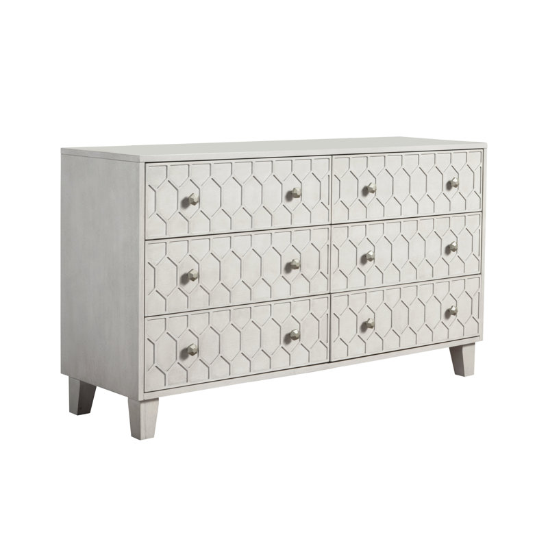 Commode double 6 tiroirs avec miroir Klinger
