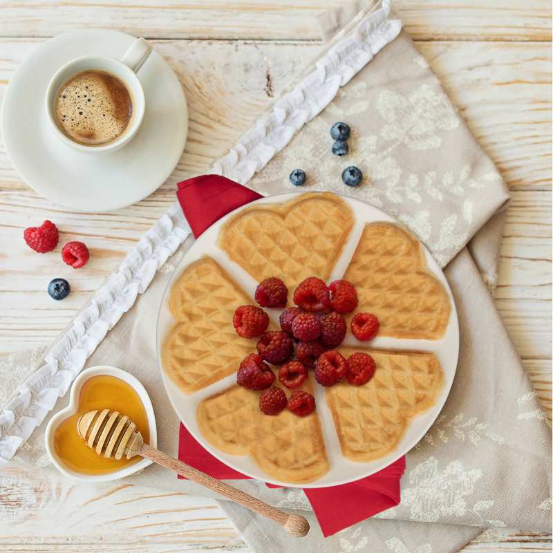 CucinaPro 7'' Heart Waffle Maker