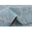 Tapis d'extérieur pour terrasse de couleur turquoise-40283710