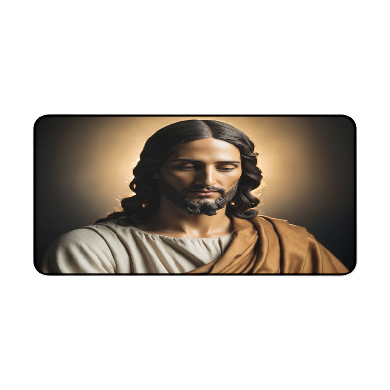 Polyester Desk Pad, 14.4x12.1