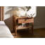 KOPENHAGEN 60cm W Solid Wood Bedside Table