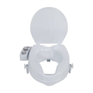 Preservetech Raised Toilet Seat With Bidet, Ambient Water