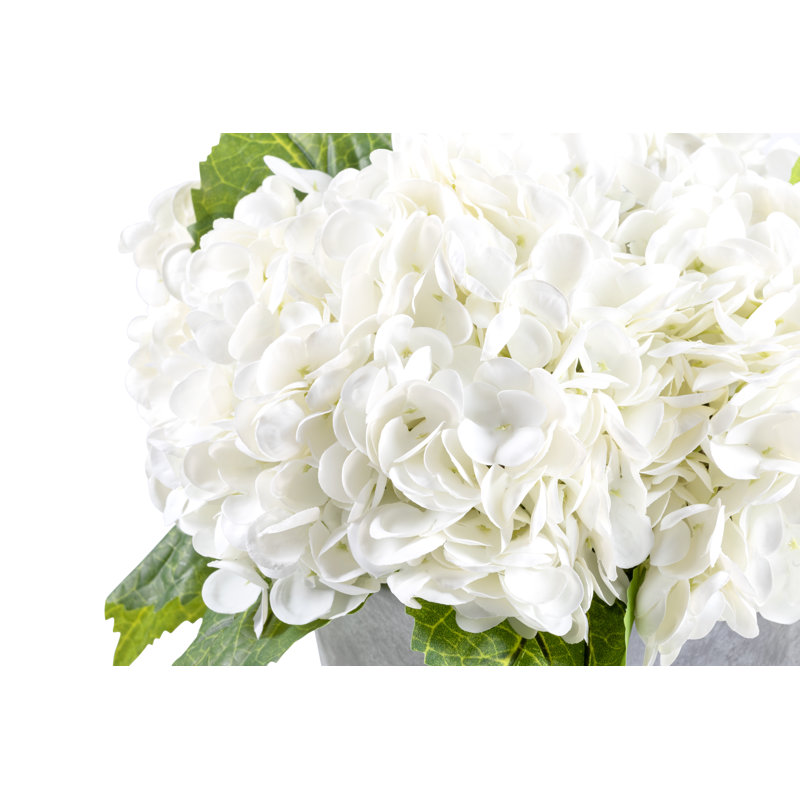 Ryann Realtouch Hydrangea Arrangement, White