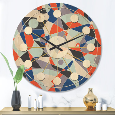 Solid Wood Wall Clock