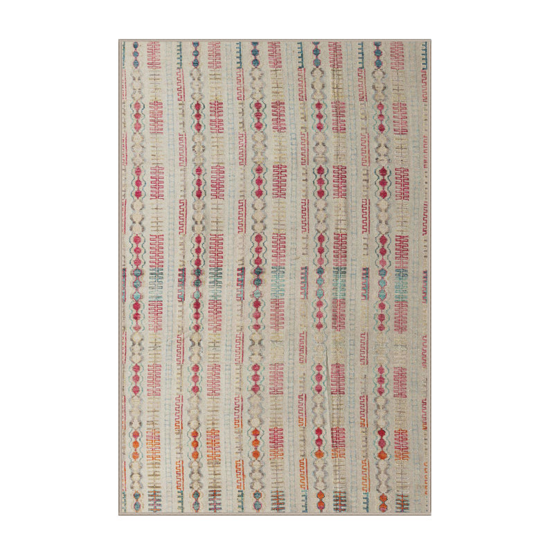 Abstract Indoor Rug, Rectangle 3' x 5'