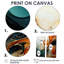 Orange et émeraude marbre marbre IV - art mural moderne orange-923194977-923194780-923194983