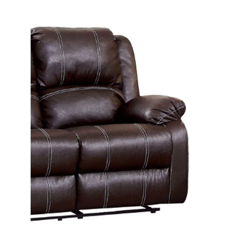 Causeuse en cuir synthétique Zuriel
