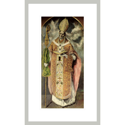 St. Ildefonso (607-667) by El Greco -Framed Giclee Print