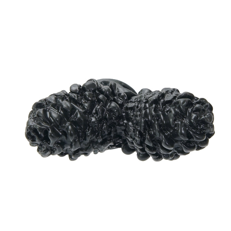 Lodge double pinecone knob in finish Jet