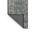 Tapis gris soyeux et moelleux-101424296