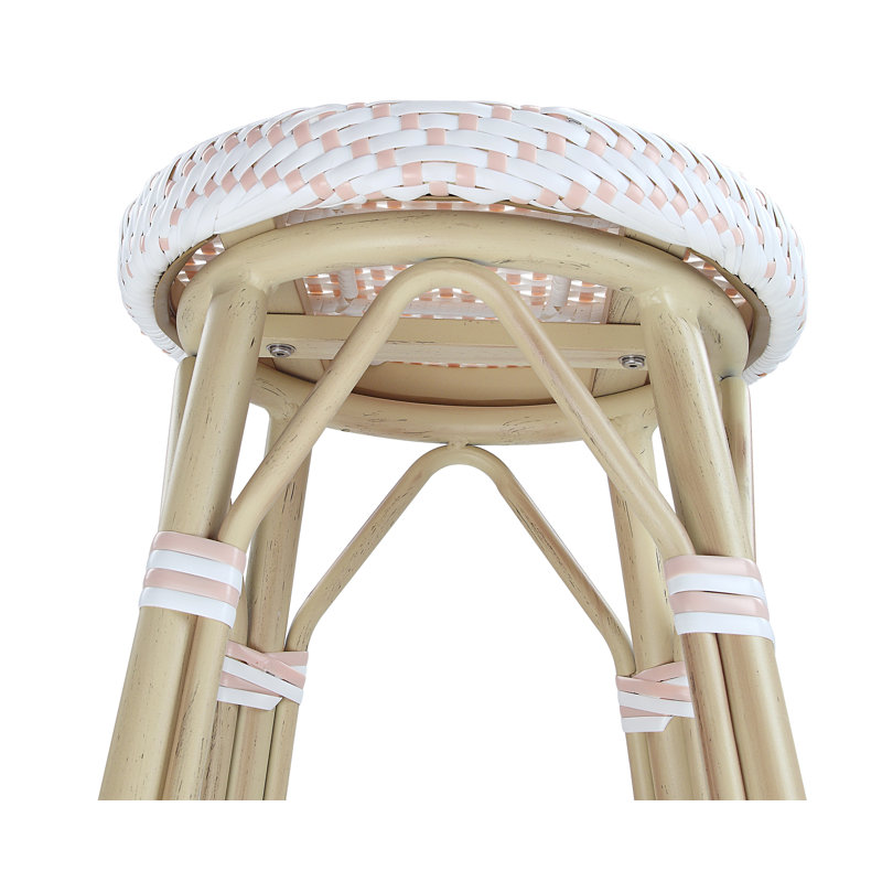 Tabouret de bar Arduino, 26", Gris/bleu marine