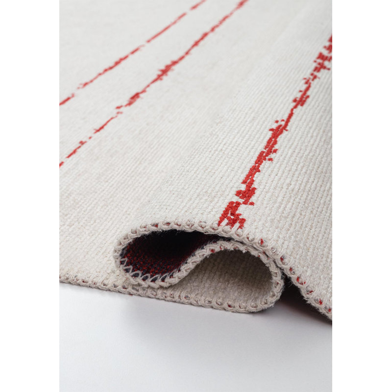 Alxander Vintage Look Hand Loom Indoor / Outdoor Area Rug, Rectangle 5'3" x 7'6"