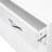 Two Door Side Table-White