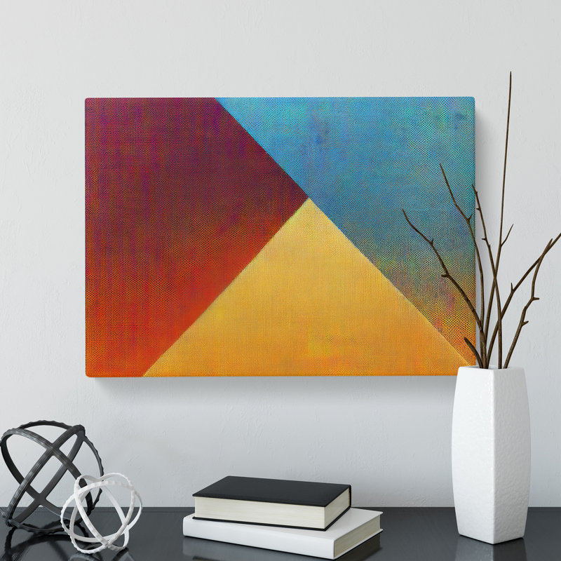 Halftone Vol.1 Abstract - Wrapped Canvas, 35cm H x 50cm W x 3cm D