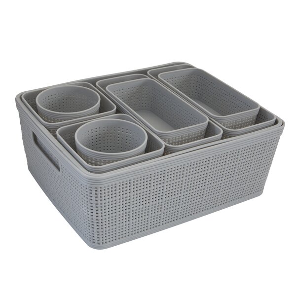 Open Front Kitchen Storage Bin 10 x 10 x 8