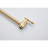 Brushed Gold Pot Filler Faucet Wall Mounted - Foldable Design, 360 Rotatable, Brass, Double Handles For Accurate Water Flow Adjustment, Coating, Space Saving Kitchen Family Home Folding In Spin,-1875565646
