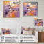 Evolving mouvements abstrait expressionnisme I - peinture murale abstraite-6413939-6413938