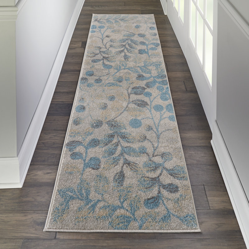 Yahara Floral Indoor Rug, Runner 2'3" x 7'3"
