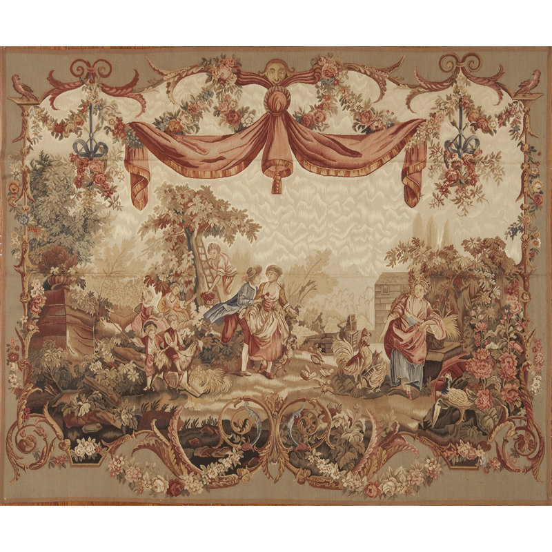 Tapestry Hand Woven Wool Tapestry