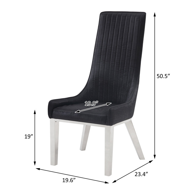Chaise d'appoint Askil, Noir