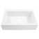 Parker Fireclay 34" Single Bowl Quick-Fit Farmhouse Apron Front Drop-in Kitchen Sink with Pfirst Faucet Kit