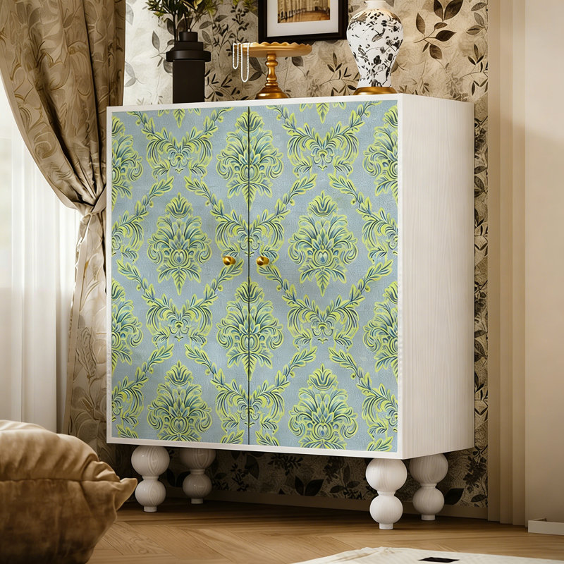 Armoire de vestibule en bois massif Luxury, Ivoire ivoire