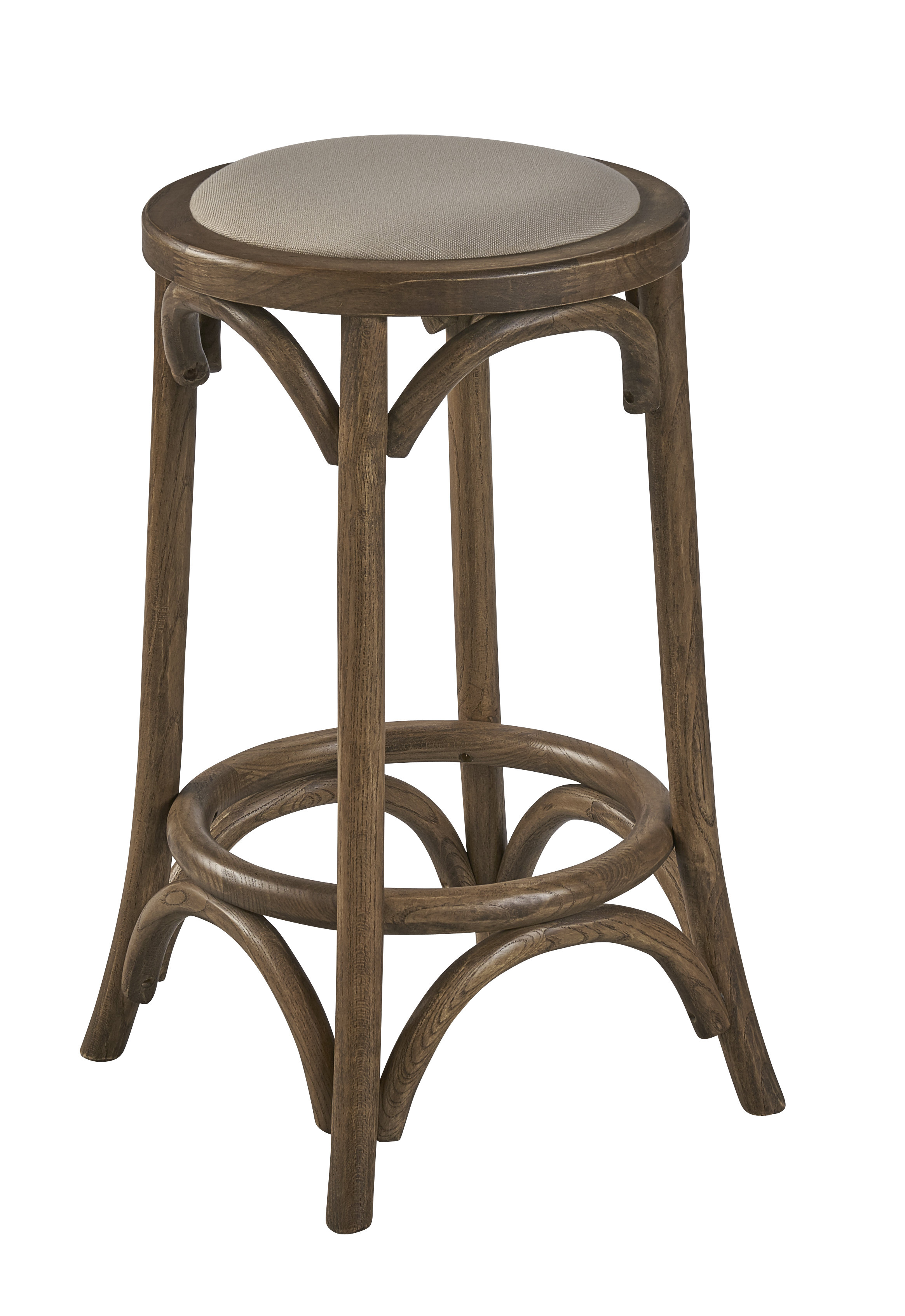 Ash wood counter stool hot sale