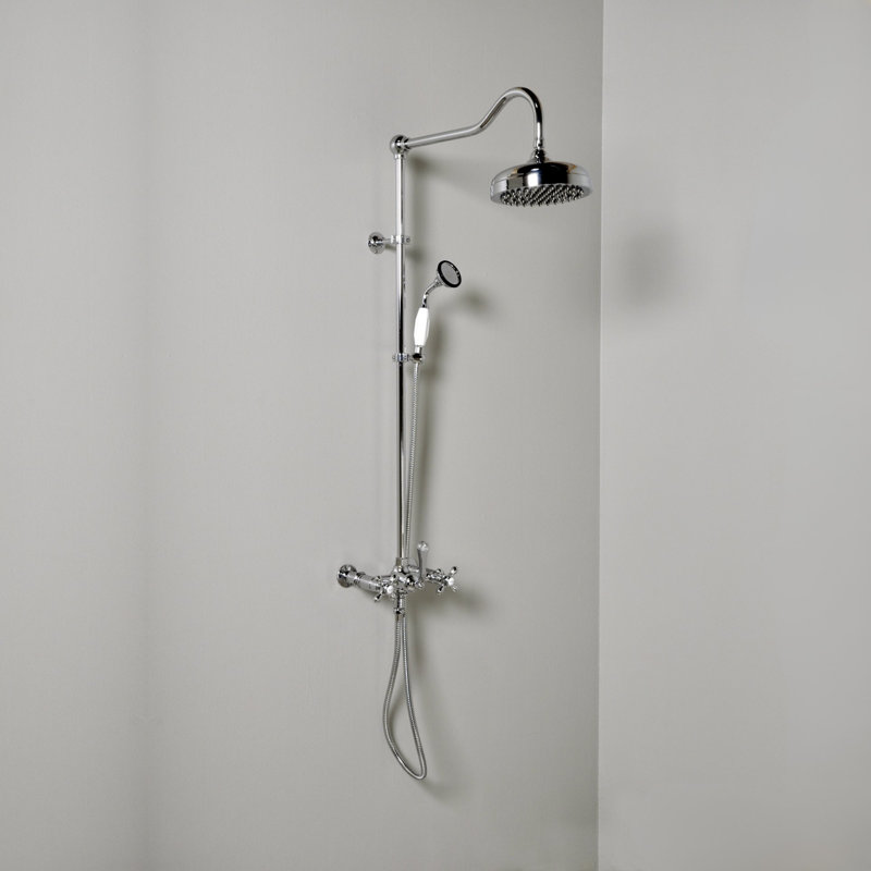 Exposed Shower System with Hand Shower (P1095) by Strom Living, Oil Rubbed Bronze