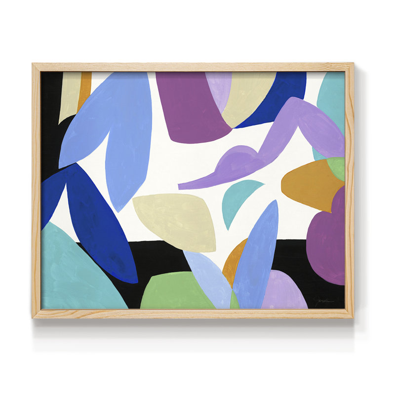 Ode à Matisse II - reproduction encadrée - réarmable, H 8 po x l 10 po, Naturel