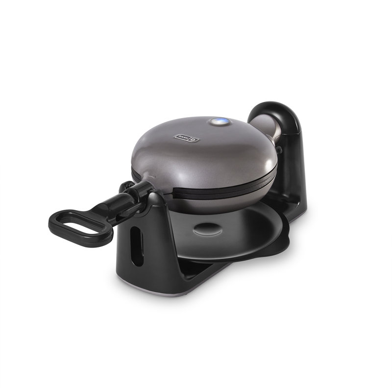 Dash Flip Belgian Waffle Maker, Black
