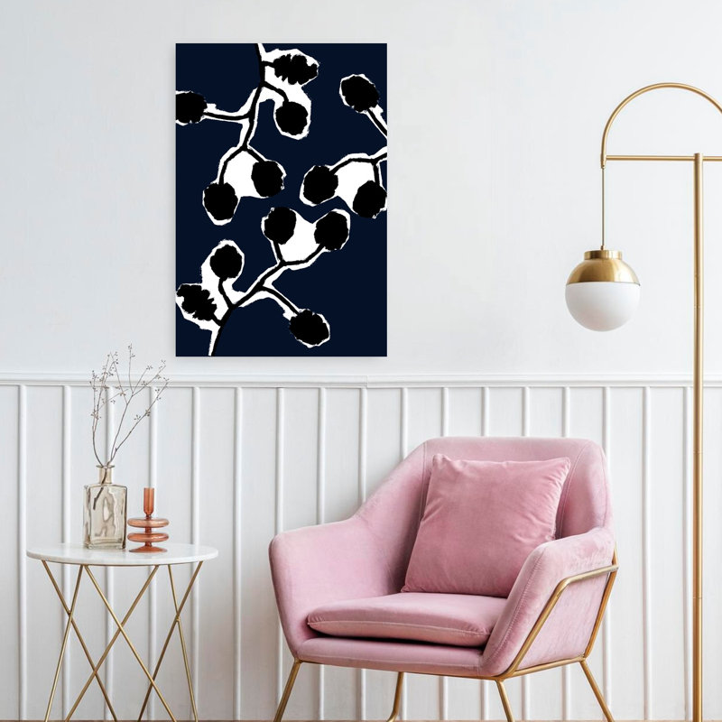 Art contemporain abstrait géométrique "Bold", H 24 po x l 16 po