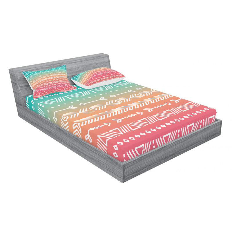 Microfiber Sheet Set, Full Sheet Set with Fitted Sheet