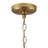 1-light Ribbed Glass Single Pendant-1277257772