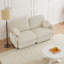 Canapé en chenille Cloud de 73,2 po avec coussins ronds Rumley-133415608