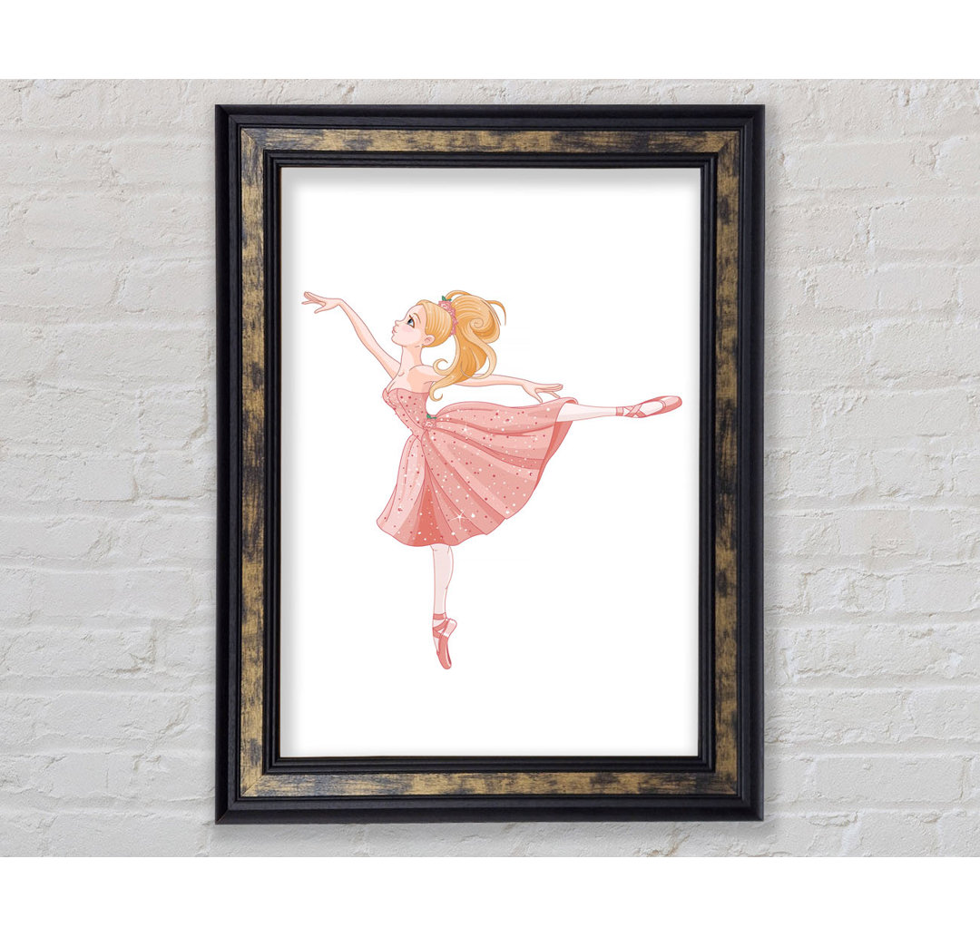 Elegante Ballerina - Druck