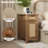 Ciauna End Table with Storage and Charging Station