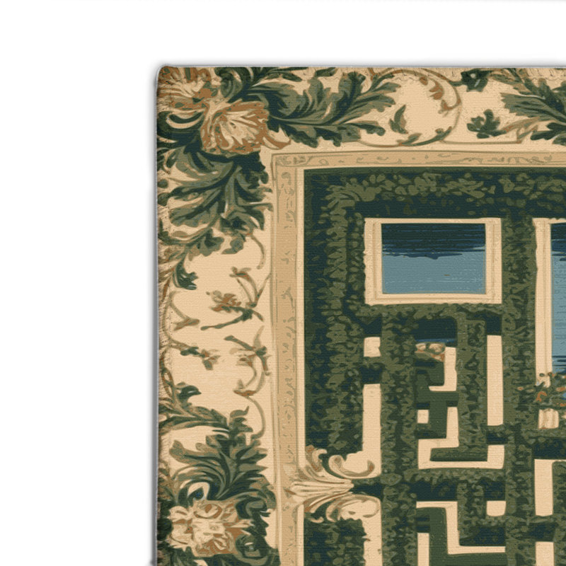 Tapis vert français intérieur et extérieur, Rectangulaire 2 pi x 3 pi