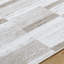 Brown Modern Rug, Abstract Stain Resistant Easy to Clean Rug For Living, Dining Room, Bedroom, Kitchen-1843727973