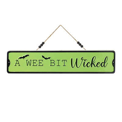 Hanging Wicked Sign