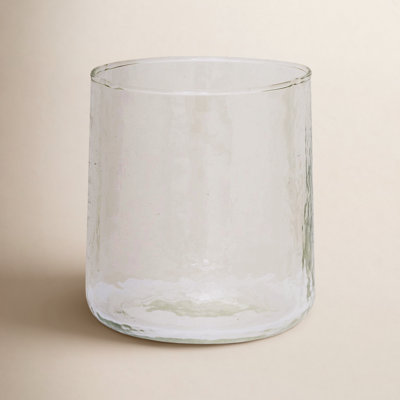 Verre Larkin martelé transparent