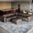 Modular Upholstered Conversation Set – Indoor Lounge Furniture With Sofa, Chairs & Tables For Living Room